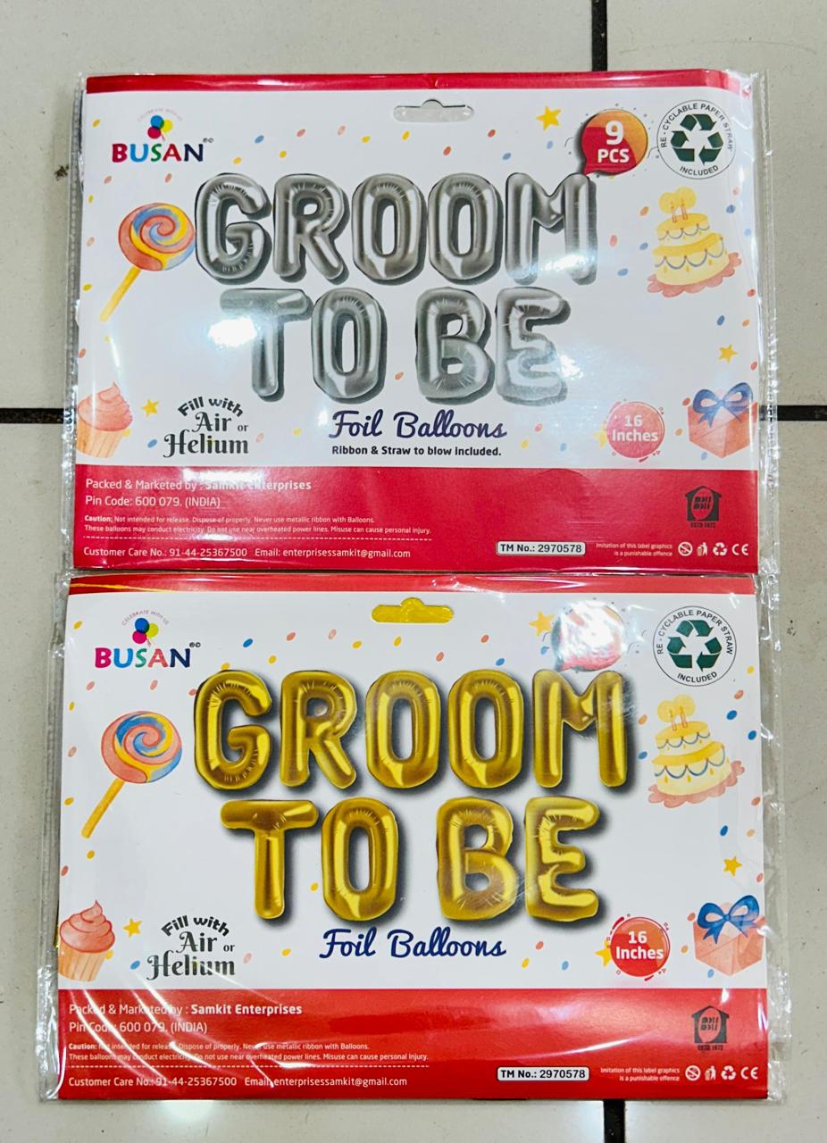 GROOM TO BE