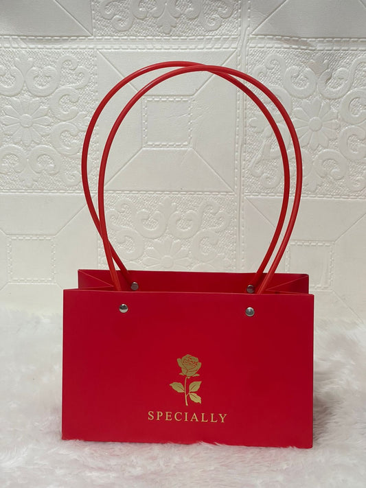 Gift paper bag specially