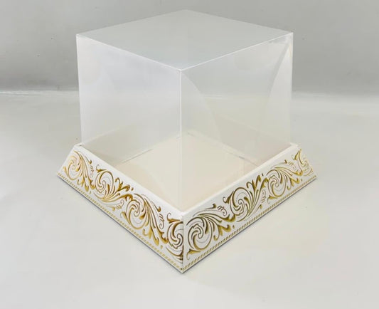FANCY CAKE BOX 10*10*10